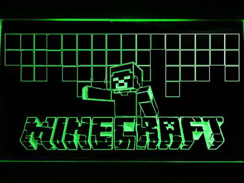 Minecraft LED Neon Sign